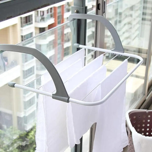 Heated Radiator Airer Rack – Foldable Clothes Dryer for Small Spaces
