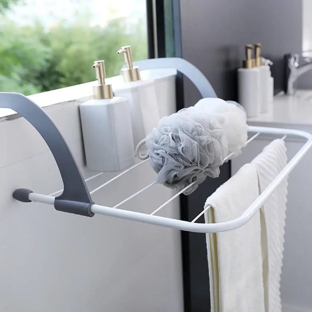 Heated Radiator Airer Rack – Foldable Clothes Dryer for Small Spaces